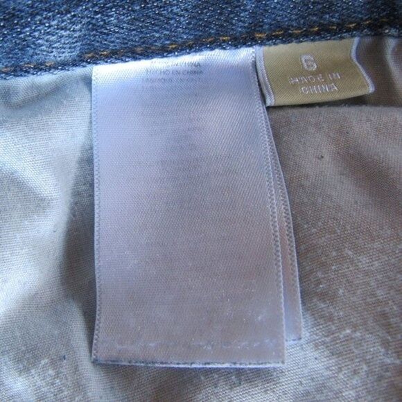Michael Kors Women's Size 6 Boot Cut Jeans Dark Wash Denim Classic Minimalist - Picture 10 of 15
